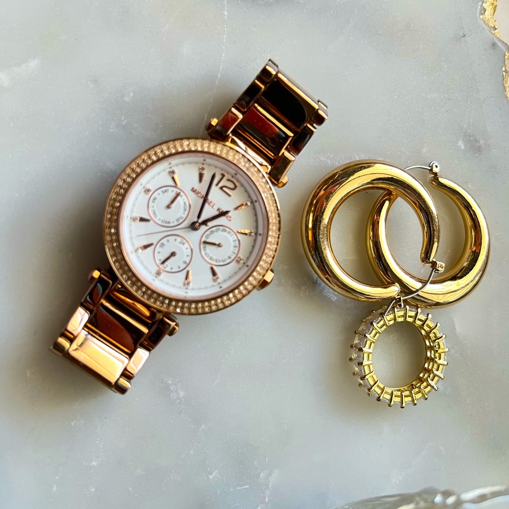 Rose Gold Michael Kors Watch